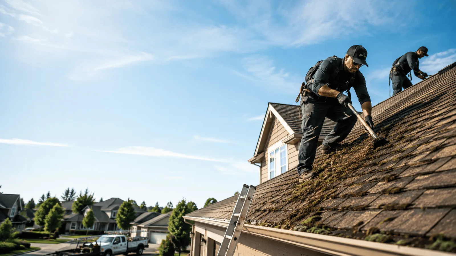 Roof Moss Removal in Ann Arbor, MI near me